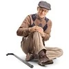 Mobilusis telefonas „Evolveo EasyPhone FS“, atlenkiamas 2,8 colio įstrižainės mobilusis telefonas senjorams su įkrovimo stovu (raudonos spalvos)