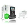 EVOLVEO EasyPhone, mobilusis telefonas senjorams su įkrovimo stovu, juodas