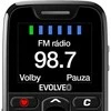 EVOLVEO EasyPhone, mobilusis telefonas senjorams su įkrovimo stovu, juodas