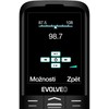 Mobilusis telefonas „Evolveo EasyPhone XO“, senjorams skirtas mobilusis telefonas su įkrovimo stovu, juodas