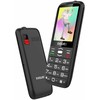 Mobilusis telefonas „Evolveo EasyPhone XO“, senjorams skirtas mobilusis telefonas su įkrovimo stovu, juodas
