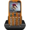EVOLVEO EasyPhone XR, mobilusis telefonas senjorams su įkrovimo stovu, oranžinis