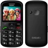 EVOLVEO EasyPhone XS, mobilusis telefonas senjorams, juodas
