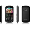 EVOLVEO EasyPhone XS, mobilusis telefonas senjorams, juodas