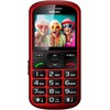 EVOLVEO EasyPhone XS, mobilusis telefonas senjorams, raudonas