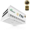 EVOLVEO G750, zdroj 750W, 80+ GOLD, ATX 3.1, aPFC, 140 mm ventilátor, plně modulární, záruka 3 roky, bílý