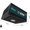 Montech EVOLVEO G850, zdroj 850W, 80+ GOLD, ATX 3.1, aPFC, 140 mm ventilátor, plně modulární, záruka 3 roky, černý