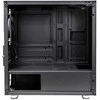 EVOLVEO M4, korpusas mATX, 1x120 mm PWM ventiliatorius, skaidrus šonas, juodas