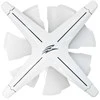 EVOLVEO Ptero 12CR, PWM, 4 kontaktų, raudonas LED, 12 V ventiliatorius 120 mm