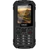 EVOLVEO StrongPhone Q1, vandeniui atsparus, patvarus dviejų SIM kortelių telefonas, juodas