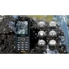 „EVOLVEO StrongPhone X5“, vandeniui atsparus, patvarus dviejų SIM kortelių telefonas, juodos spalvos, pjūklo formos