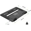 Evolveo TopLift aluminiowy stojak pod laptop juoda