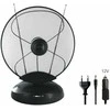 EVOLVEO Xany 4, 230/12V, aktyvi patalpų antena FM/DAB+/DVB-T2, LTE, 4G, 5G filtras