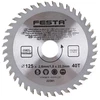 Šakotuvas Festa medienos pjūklo diskas TCT, O 125 x 2,8 x 22,2 mm, 40 dantų