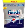 Indaplovių kapsulės FINISH Powerball Quantum Regular All in 1, 72 vnt.