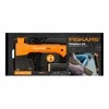 Fiskars rinkinys 1057913, kirvis + peilis + galąstuvas