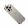 Fixed Fiksuotas fotoaparato stiklas | Apple | iPhone 16 Pro / 16 Pro Max | Grūdintas stiklas | Natūralus titanas