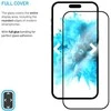 Fixed Fiksuota ekrano apsauga | Apple | iPhone 17 Pro | Grūdintas stiklas | Juodas | Pilnas dangtelis 2.5D
