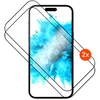 Fixed Fiksuota ekrano apsauga | Apple | iPhone 17 Pro | Grūdintas stiklas | Juodas | Pilnas dangtelis 2.5D