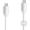 Fixed Fiksuotas USB-C/USB-C su PD palaikymu, USB 2.0, 2 m, 60 W, balta