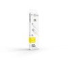 Fixed Fiksuotas USB/mikro USB 2m, balta