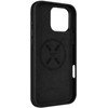 Dėklas Fixed Fiksuota MagLeather | Galinis viršelis | Apple | iPhone 16 Pro Max | Oda | Juodas