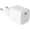 Fixed Mini USB-C 30W + kabelis USB-C/Lightning, balta