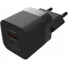 Fixed Fiksuotas Mini USB-C/USB 20W, juodas