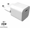 Fixed Fiksuotas | Mini USB-C kelioninis įkroviklis, 25W | FIXC25M-C-WH
