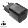 Fixed - Mini įkroviklis USB-C PD 30W juodas