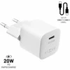 Fixed Ištaisyta | Mini kelioninis įkroviklis USB-C/USB-C laidas