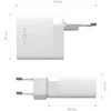 Fixed Fiksuotas | Dvigubas USB-C maitinimo įkroviklis, PD palaikymas, 65 W
