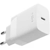 Fixed Fiksuotas USB-C kelioninis įkroviklis 30W | FIXC30N-C-WH