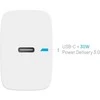 Fixed Fiksuotas USB-C kelioninis įkroviklis 30W | FIXC30N-C-WH