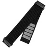 Fixed Ištaisyta | Sportiškas dirželis, skirtas Garmin QuickFit 22mm | 160-210 mm | Juodas | Nailonas