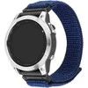 Fixed Ištaisyta | Sportiškas dirželis, skirtas Garmin QuickFit 22mm | 160-210 mm | Tamsiai mėlynas | Nailonas