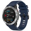 FIXED silikoninis dirželis Silikoninis dirželis skirtas Garmin QuickFit 22mm mėlynas