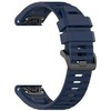 FIXED silikoninis dirželis Silikoninis dirželis skirtas Garmin QuickFit 22mm mėlynas