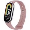 FIXED Silikoninis dirželis Silikoninis dirželis, skirtas Xiaomi Mi Band 8 rožinei