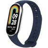FIXED Silikoninis dirželis Silikoninis dirželis skirtas Xiaomi Mi Band 8 mėlynai