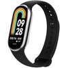 FIXED Silikoninis dirželis Silikoninis dirželis skirtas Xiaomi Mi Band 8 juodas
