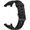 Fixed Fiksuotas | Silikoninis dirželis, skirtas „Xiaomi Mi Smart Band 7 Pro“ | Juodas