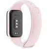 Fixed fiksuotas silikoninis dirželis, skirtas Xiaomi Smart Band 8 Active, rožinis