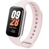 Fixed fiksuotas silikoninis dirželis, skirtas Xiaomi Smart Band 8 Active, rožinis
