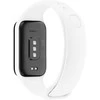 Fixed Dirželis Silicone Sporty Strap do Xiaomi Smart Band 8 Active / 9 Active balta