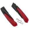 FORCE brake pads spare, juodas-red 70mm