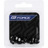 FORCE disc screws TORX 25, set of 12, juodas