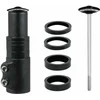 FORCE ECO - Fork extension 1 1/8''Al, juodas matt