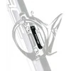 Force holder for 2 baskets on frame, Al, juodas