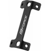 Force holder for 2 baskets on frame, Al, juodas
